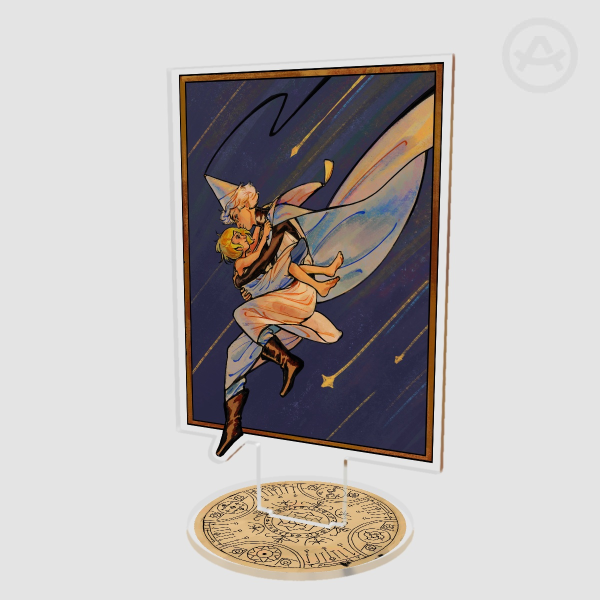 qifrey and coco Acrylic Standees