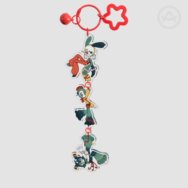 Circus Trio - Connection Acrylic Keychains