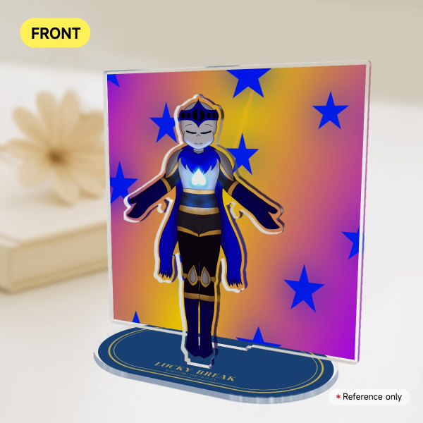Blue Swap Sans Background Acrylic Standee