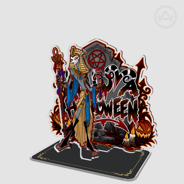 Helluva Halloween Stolas Standee