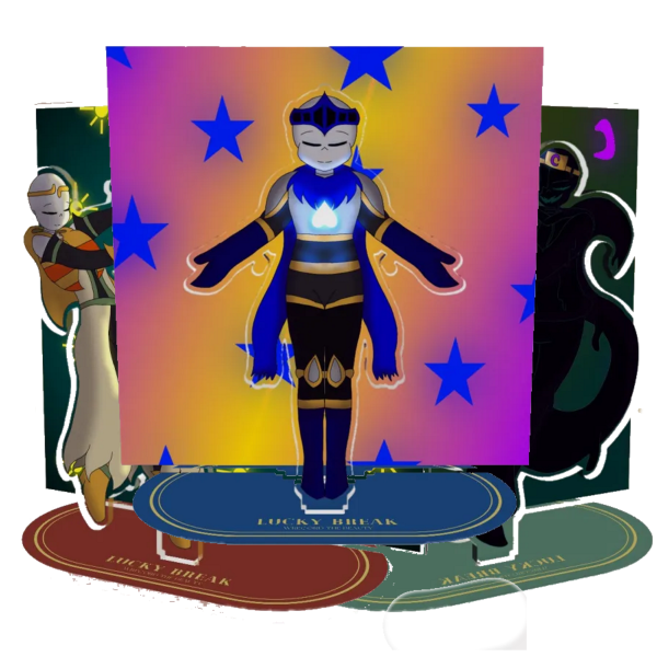 Apple Family Standee Set Premium