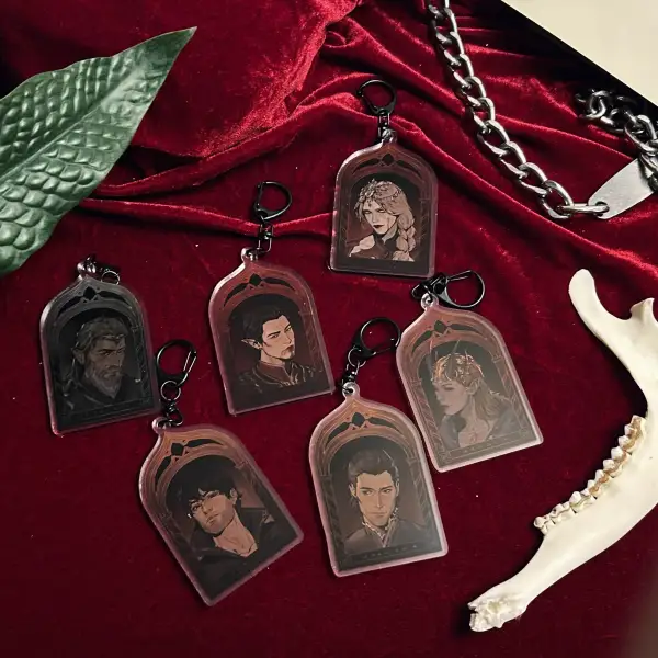 BG3 Baddies Keychain Set