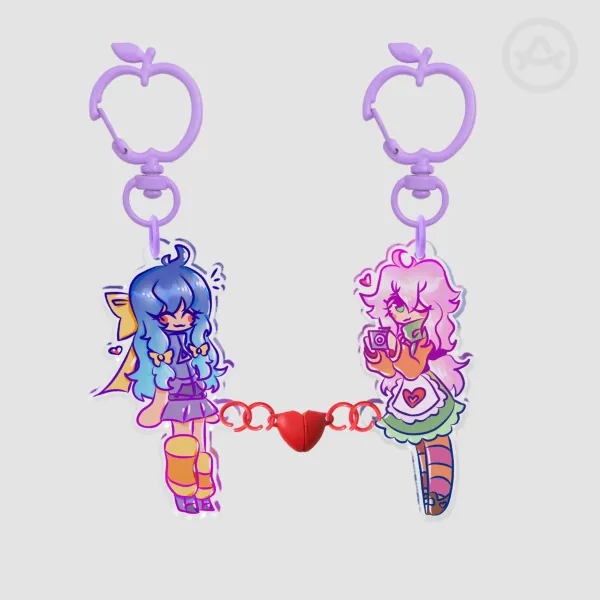 Yuri x Aiko Keychains