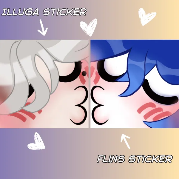 Faelight Smooch Sticker Set