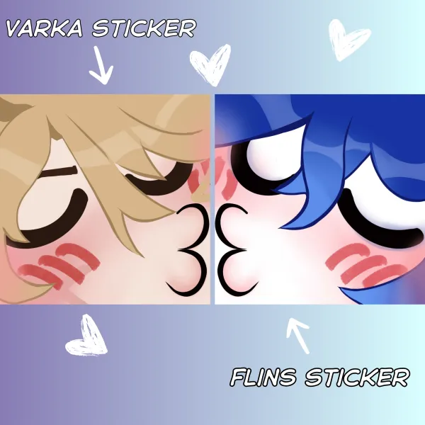 Knightlight Smooch Sticker Set