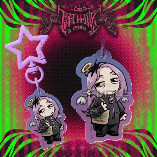 (OC) Janus Chibi Acrylic Keychain