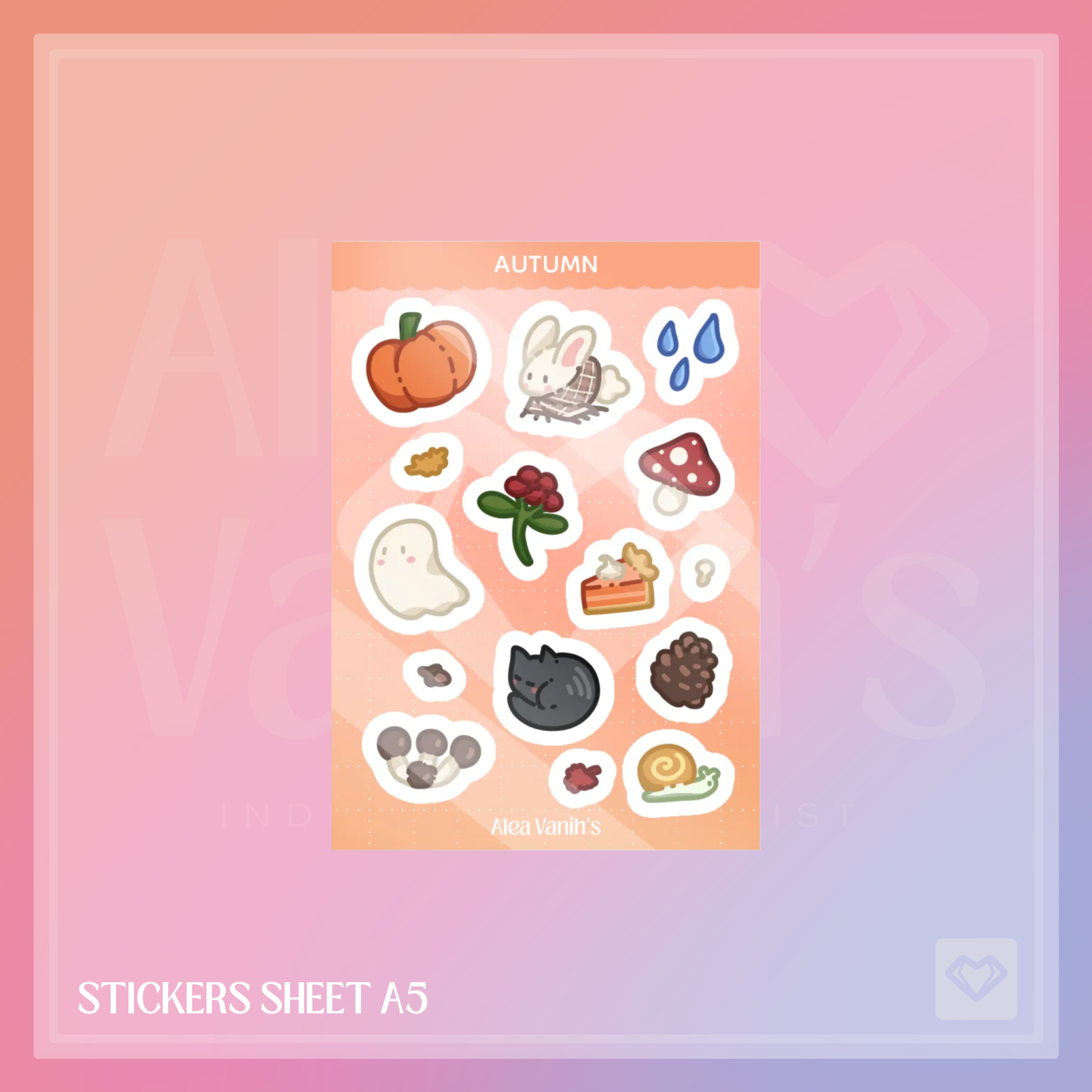 Autumn | Stickers Sheet A5