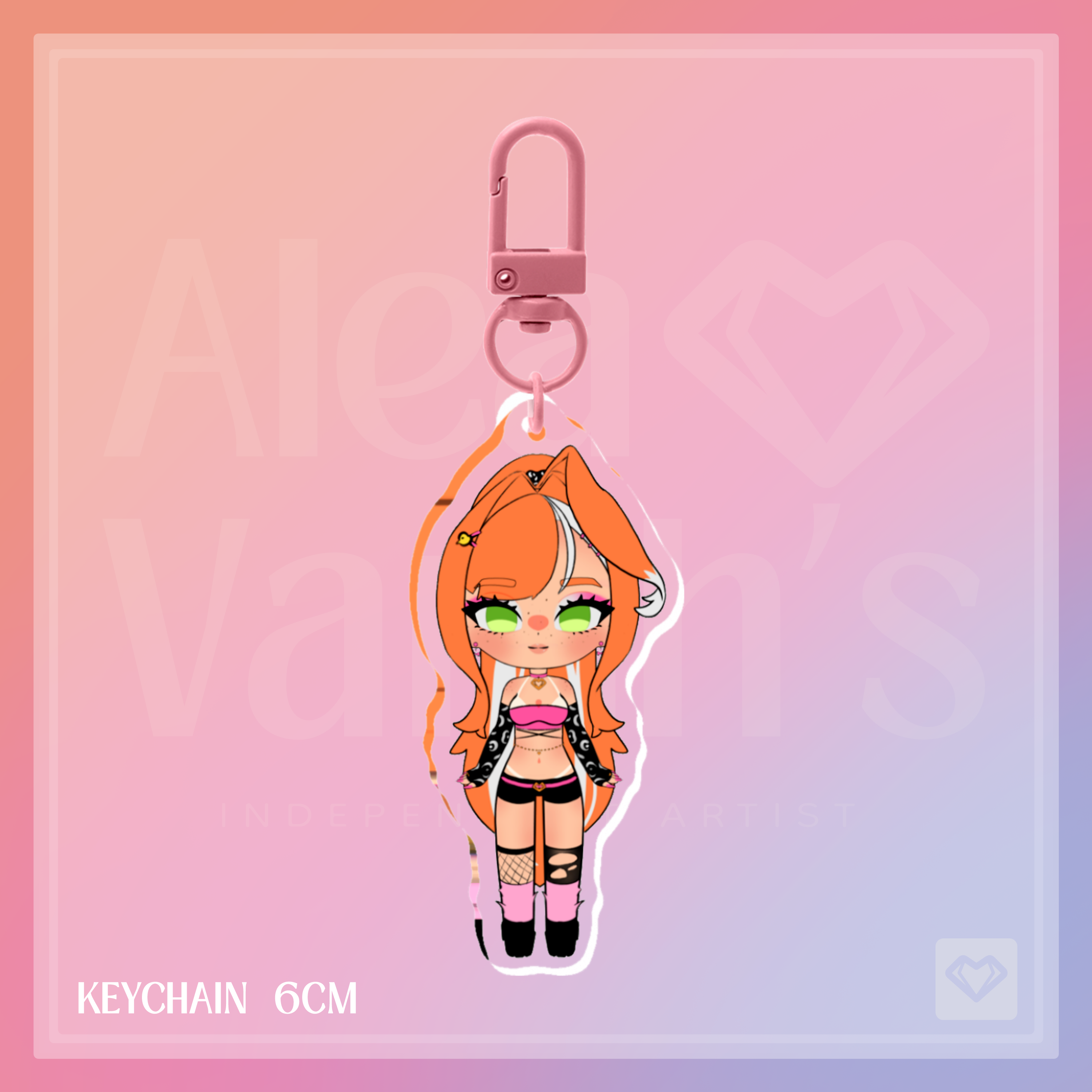 AleaVanihs Gyaru | Keychain