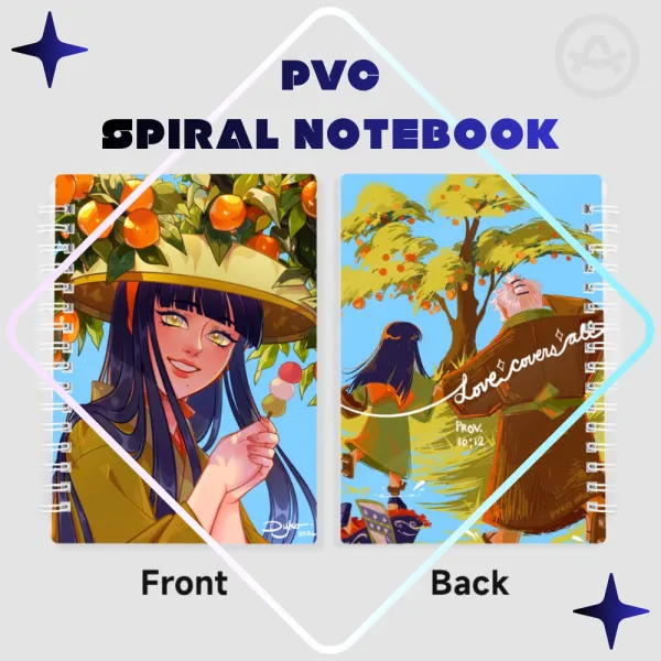 Yotsuyu A6 PVC Spiral Notebook
