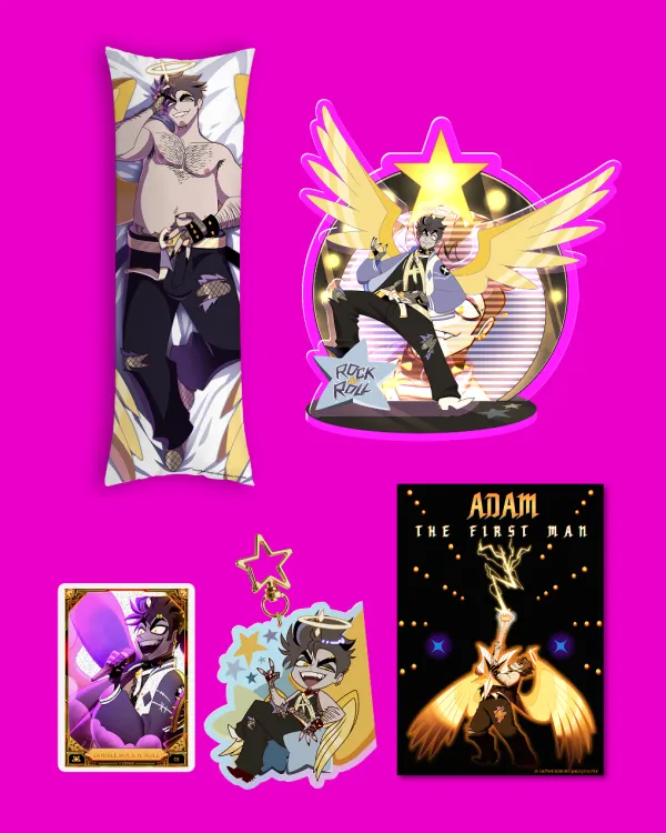 Hazbin Hotel: ROCK N' ROLL 2026 Adam [ PURPLE SET] 