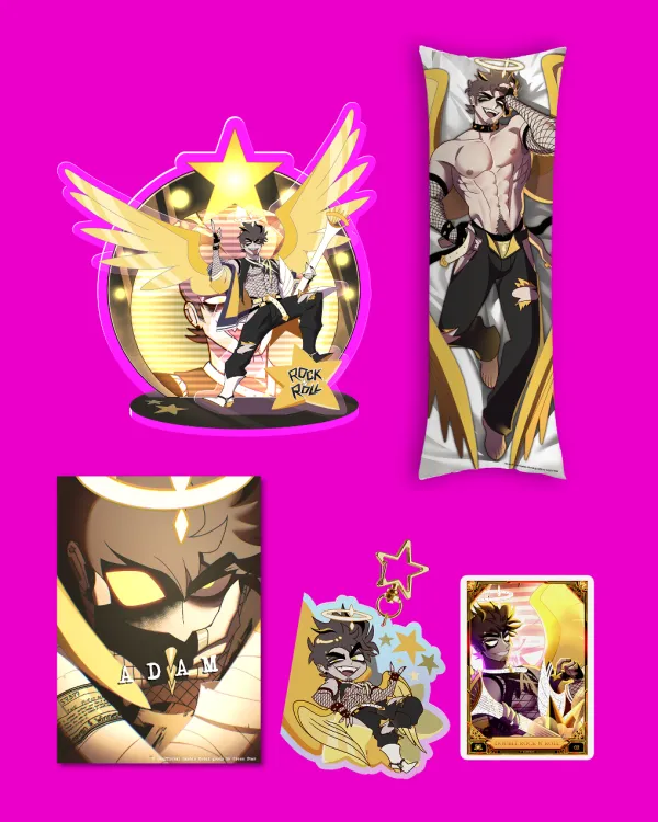 Hazbin Hotel: ROCK N' ROLL 2026 Adam [ GOLD SET] 