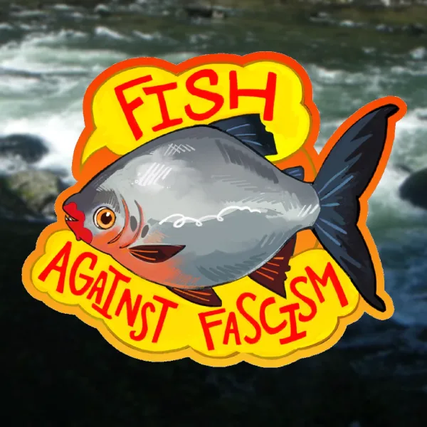Piranha Motivational Quote Sticker