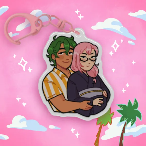 Matchablossom Mpreg Keychain