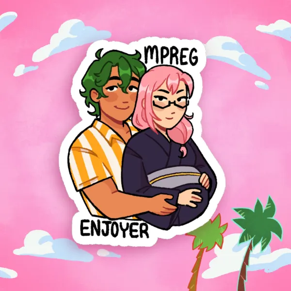 Matchablossom MPREG ENJOYER Sticker