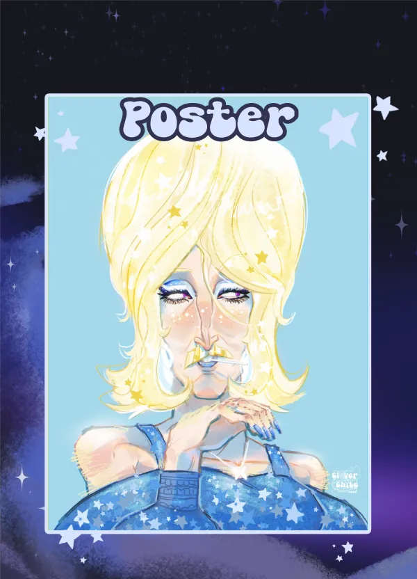 Christopher Glam Poster