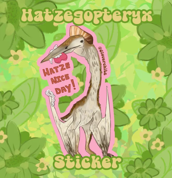 Hatzegopteryx Self Love Sticker
