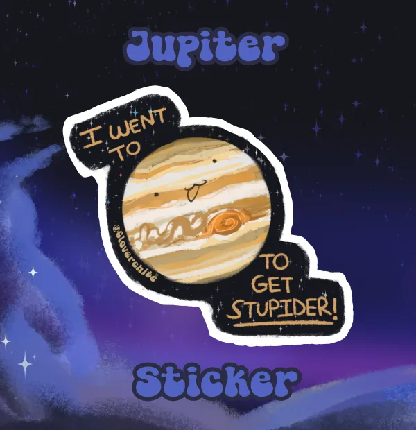 Jupiter Sticker