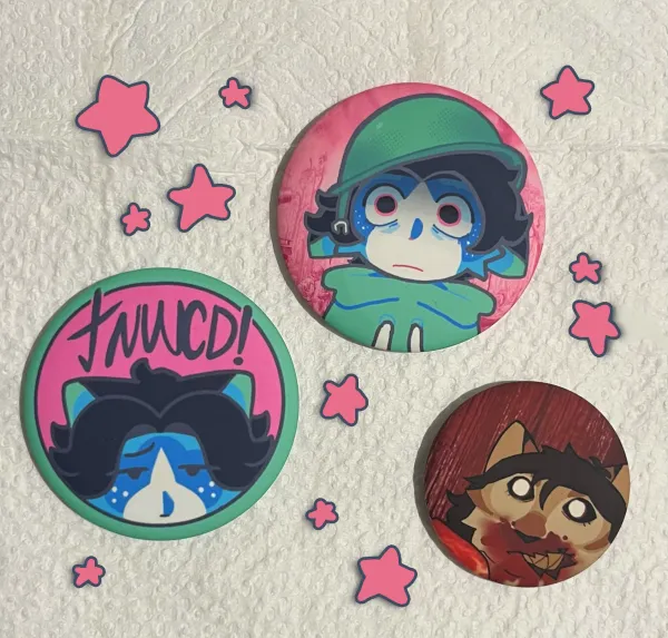 TNWCD! Silly button set