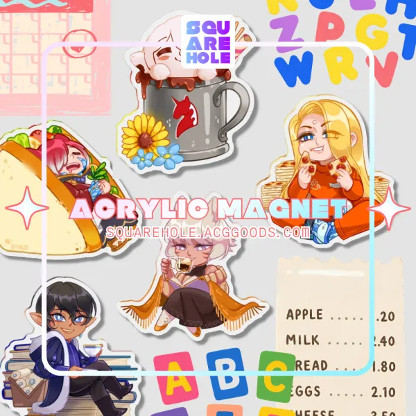 Snack Time Magnets