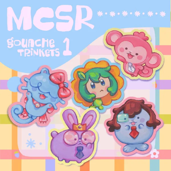 MCSR gouache set 1