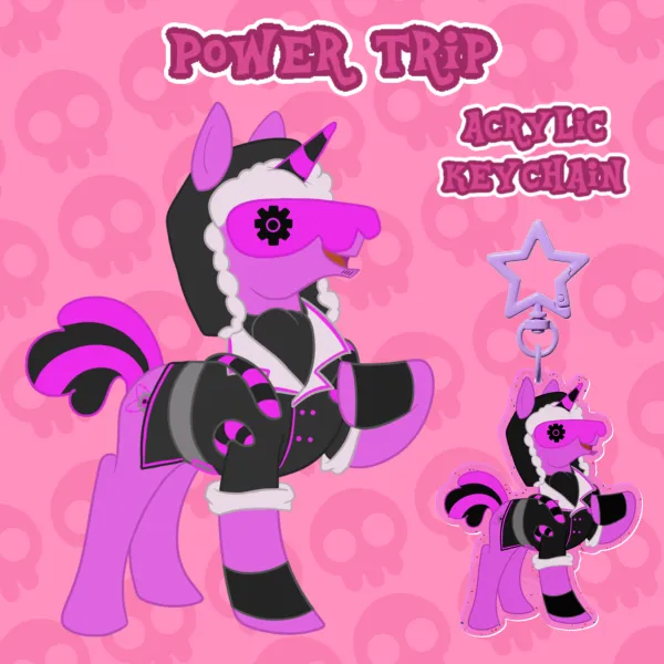 Tesla MLP Keychain