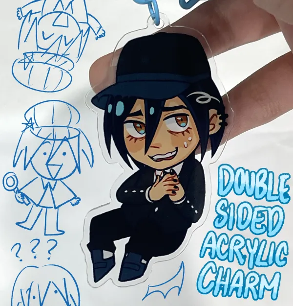 Kagehara Shuichi Acrylic Keychain