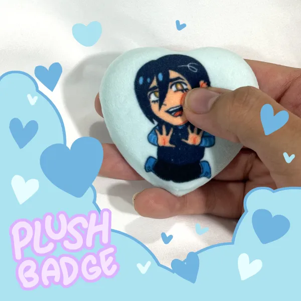 Kagehara Shuichi Plush Badge