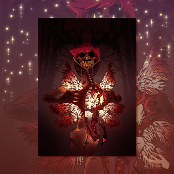 Radioapple Body Horror || A4 Print