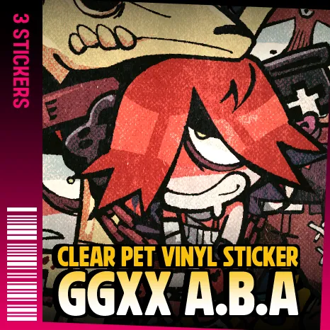 GGXX ABAcelsus Clear PET Vinyl Sticker Set
