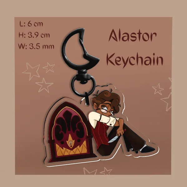Alastor Acrylic Keychain