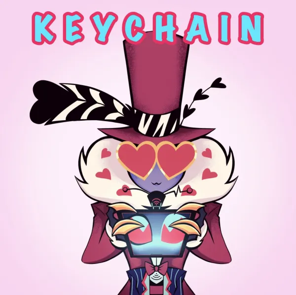 Staticmoth Keychain