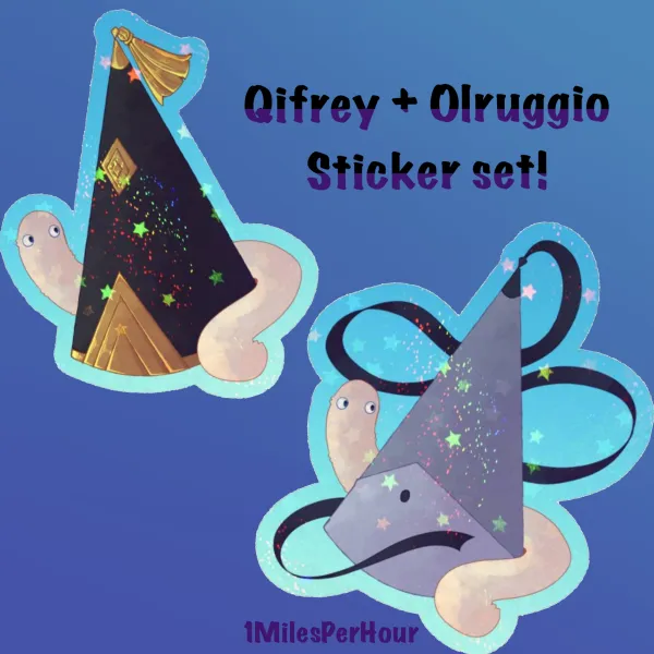 Qifrey + Olruggio Sticker Set