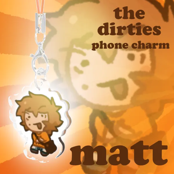 MATT phone charm