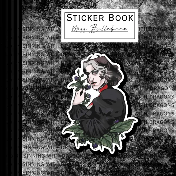 Miss Belladonna Lilith Sticker