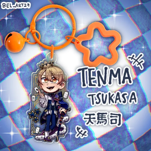 Tenma Tsukasa Colored Edge Acrylic Keychains