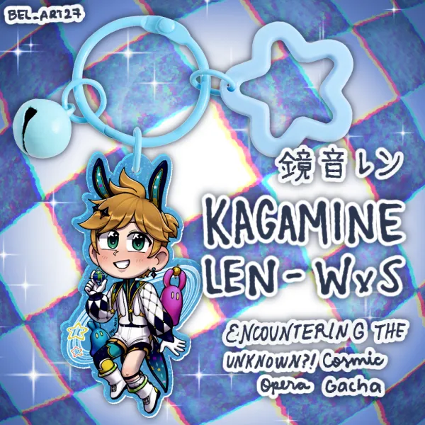 Len WxS Acrylic Keychains