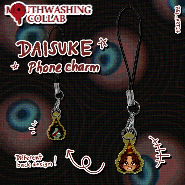 Daisuke Phone Charm [Mouthwashing Collab]
