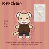 Cutesy Katu ✧ Keychain