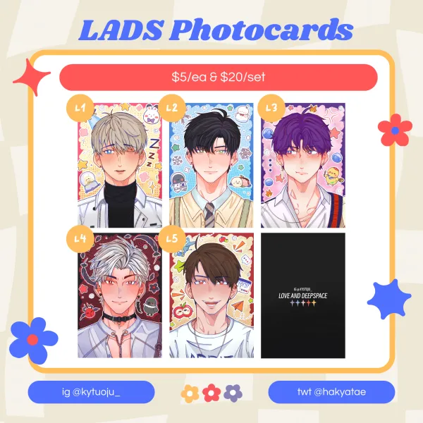 LADS Photocards