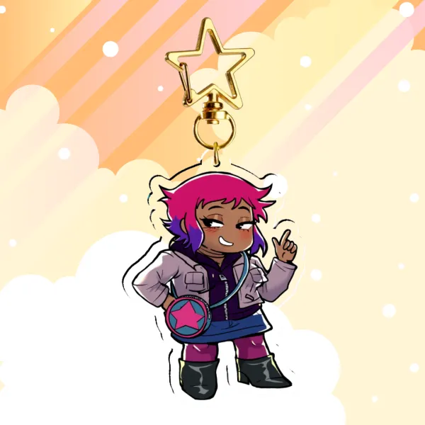 Ramona Flowers - Acrylic Keychain