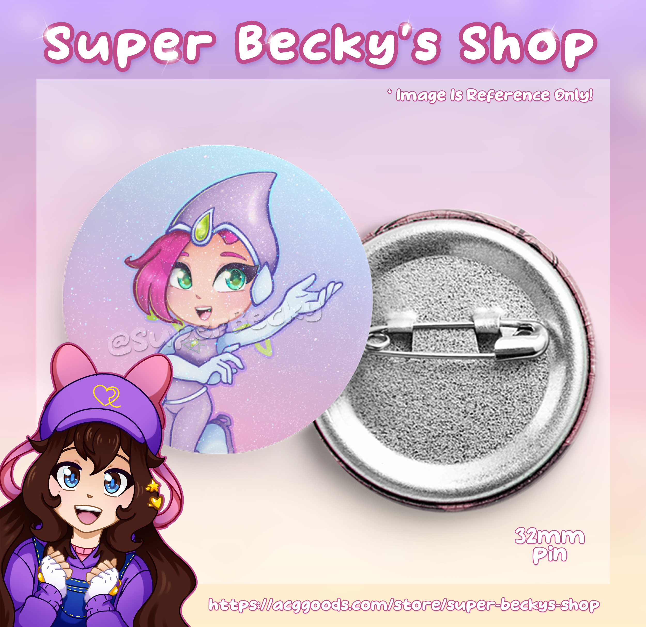 Winx Club Tecna Sparkly Charmix Pin