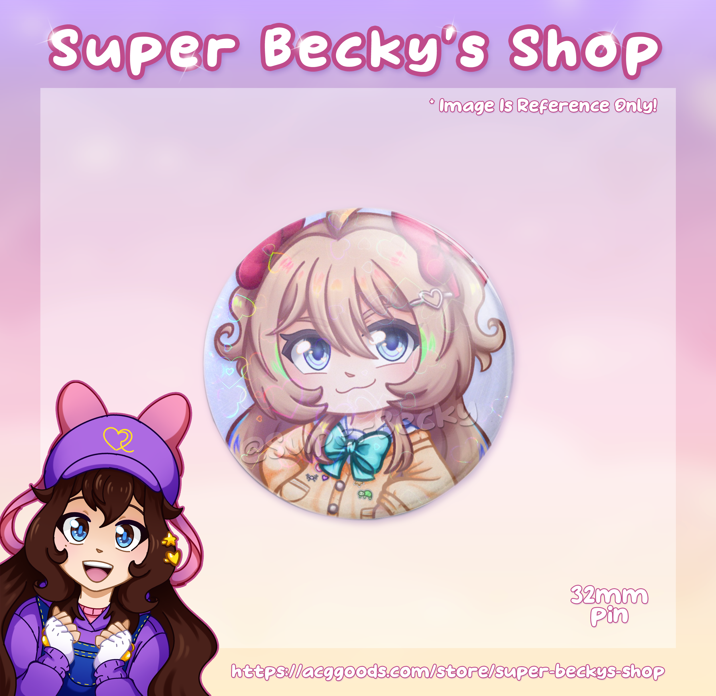 Neuro-Sama Pin