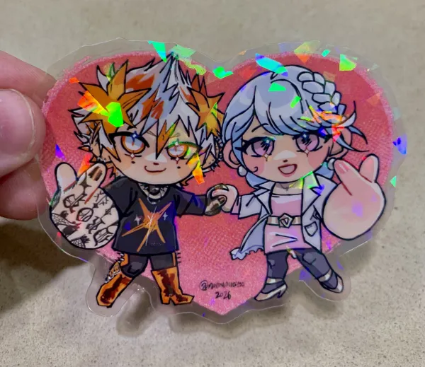 YCH Couple sticker