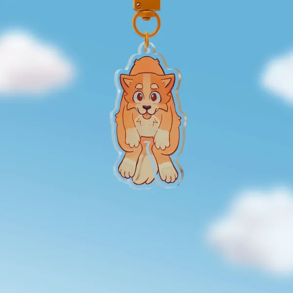 Bingo Tail-wagging Pendant