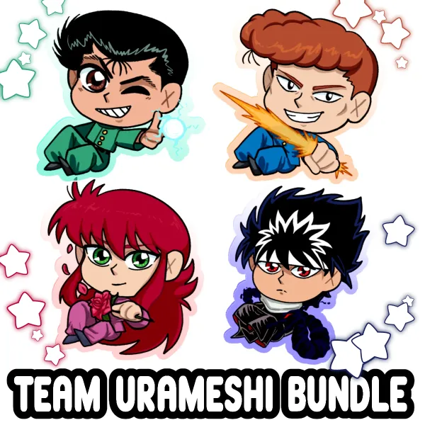 YYH - Team Urameshi Keychain Bundle