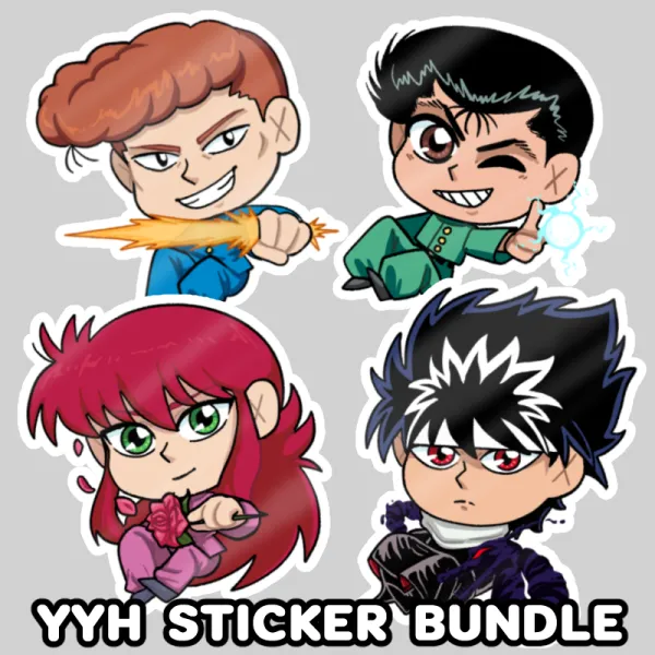 YYH - Team Urameshi Stickers
