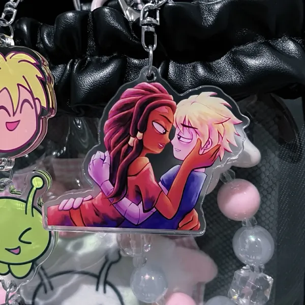 Gary & Quinn - Keychain | Final Space