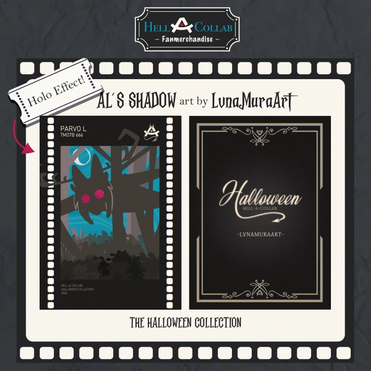 Alastor's Shadow - Card - Hellacollab Halloween Collection