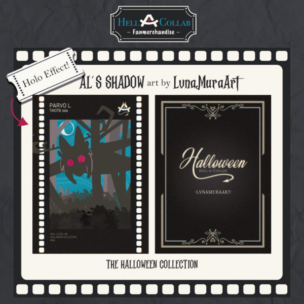 Alastor's Shadow - Card - Hellacollab Halloween Collection