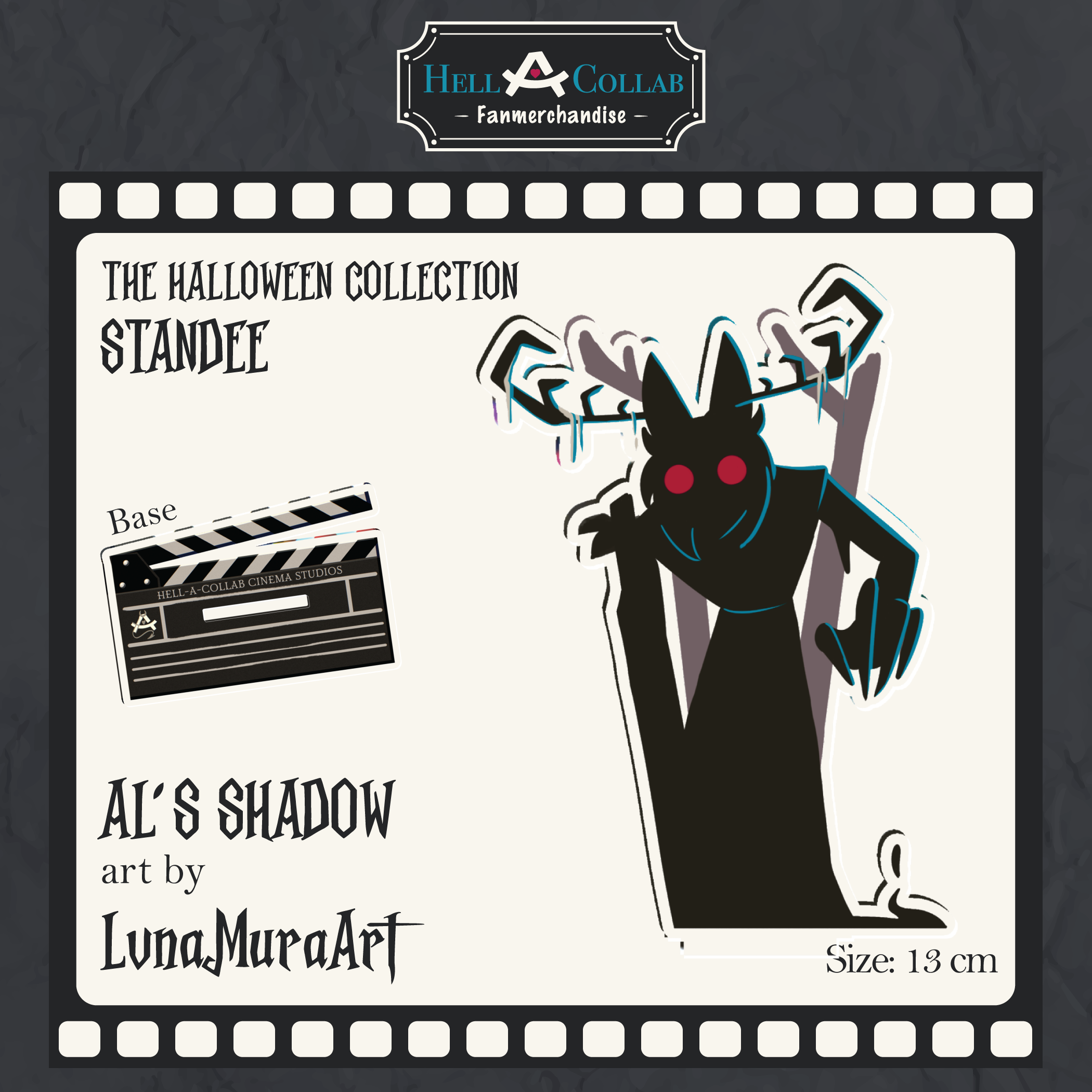 Alastor's Shadow - Standee - Hellacollab Halloween Collection